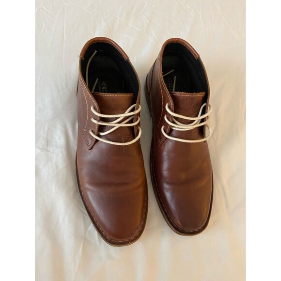 Kenneth Cole Reaction Men’s Leather Oxfords – Desert Sun – Size 9